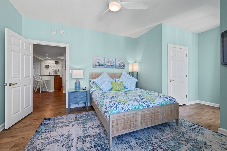Bedroom 4, 2507 Margate - 4 bedroom ocean front condo - 4 Condo, Horry