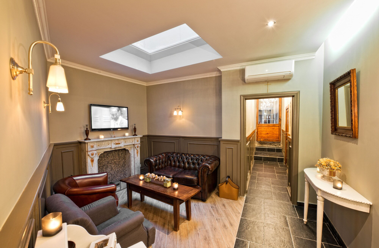 Fireplace, Boutique Hotel Caelus VII, Limburg