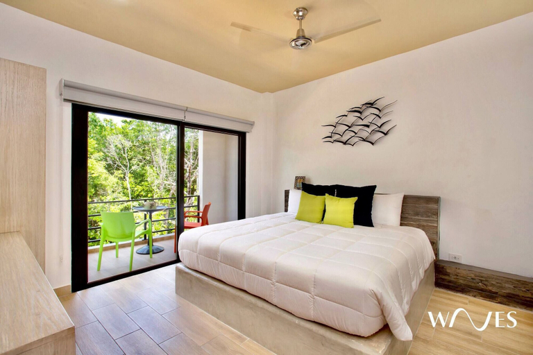 Bedroom 3, 1 Br Great Location Spacious Rooftop Pool, Cozumel