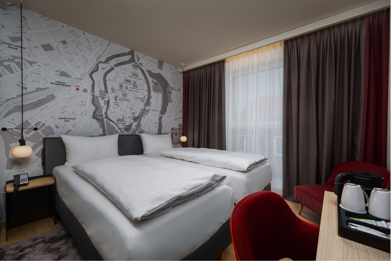 Bedroom 2, IntercityHotel Lübeck, Lübeck