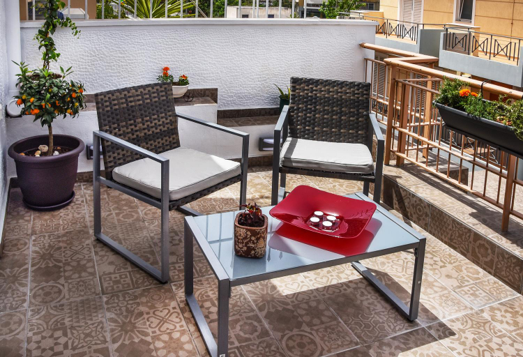 Balcony/terrace 5, Koukaki Edge Penthouse•Acropolis & Filopappou view, Attica