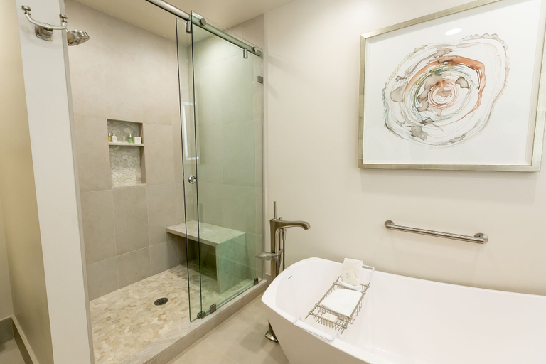 Bathroom 3, Deluxe Two Queen Room Hotel Room by RedAwning, Summit