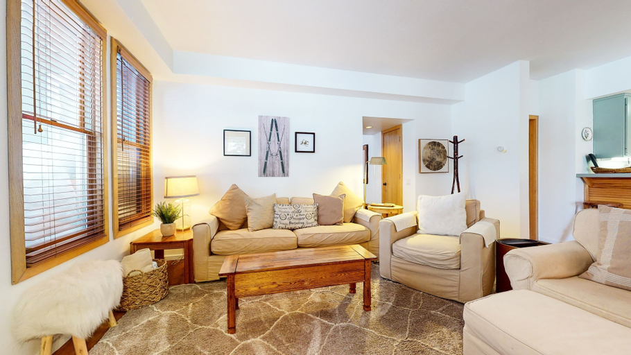 Living area 4, Snowcreek #887 2 Bedroom Condo by RedAwning, Mono