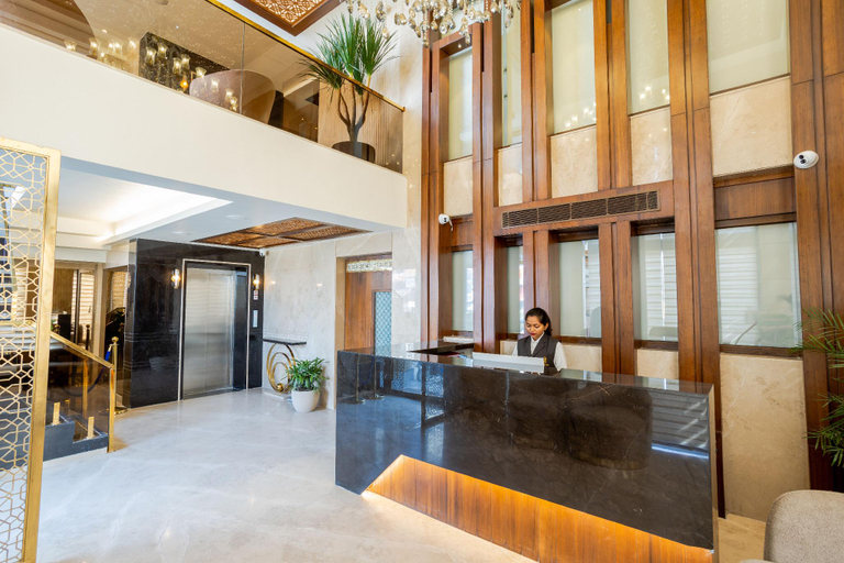 Public Area, Hotel Golden Aura, Indore