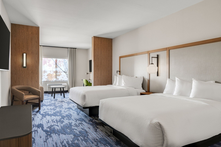 Bedroom 3, Fairfield Inn & Suites by Marriott Cape Girardeau, Cape Girardeau
