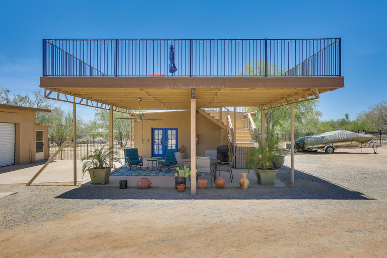 Exterior & Views 2, Oro Valley Retreat with Pool, Spa and Rooftop Views!, Pima