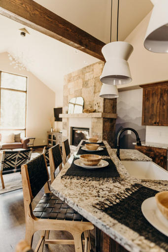 Private kitchen 4, River's Edge 4 Bedroom Home by RedAwning, Summit