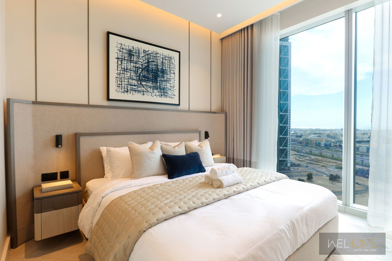 Bedroom 3, WelHome - Luxurious 2BR Apt in Forte T1 Downtown, Dubai