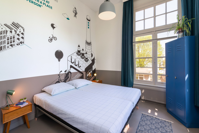 Bedroom 3, Stayokay Amsterdam Oost - Hostel, Amsterdam