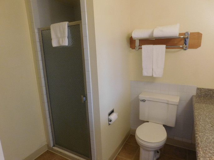 Bathroom 3, Auburn Motel, King
