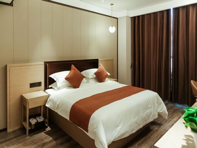 Bedroom 4, Gya Hotel Linyi Lanshan District Hailian International Plaza, Linyi