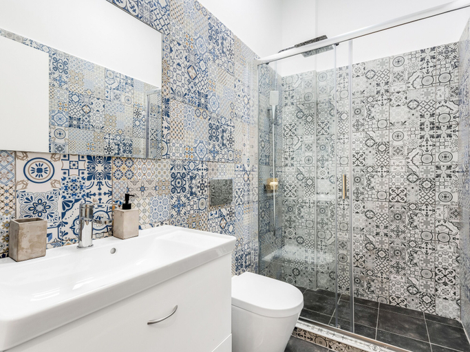 Bathroom, Sanders Home Suites - Charming Windowless Studio, Attica