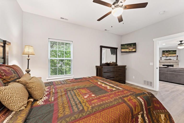 Bedroom 2, Whispering Woods Lodge-sleeps 10 4 Bedroom Home by RedAwning, Stone