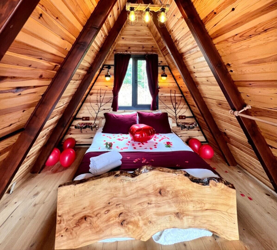 Bedroom 3, Hayat Burda Bungalov, Ardeşen