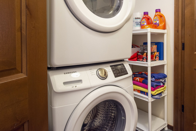 Laundry, Trailhead Lodge One Bedroom 801 Condo by RedAwning, Grand