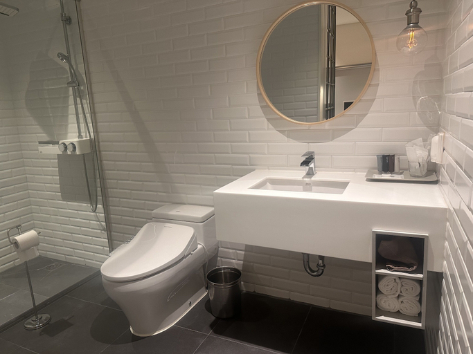 Bathroom 4, Gwangju Hotel the spot, Jangseong