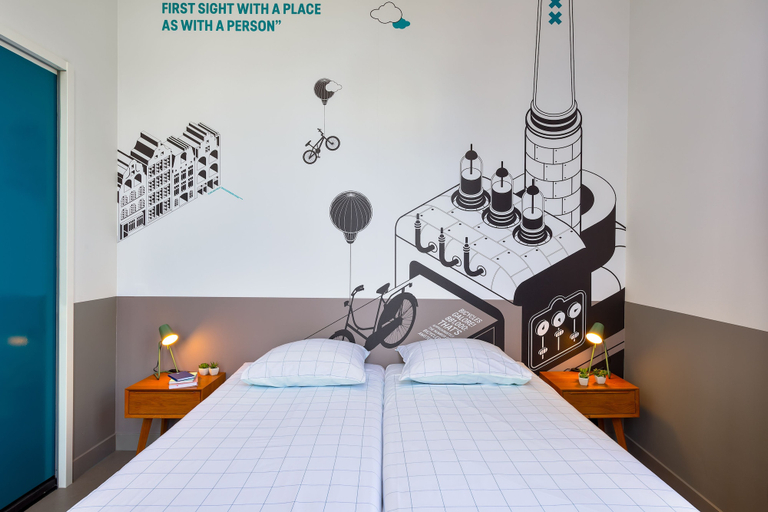 Bedroom 4, Stayokay Amsterdam Oost - Hostel, Amsterdam