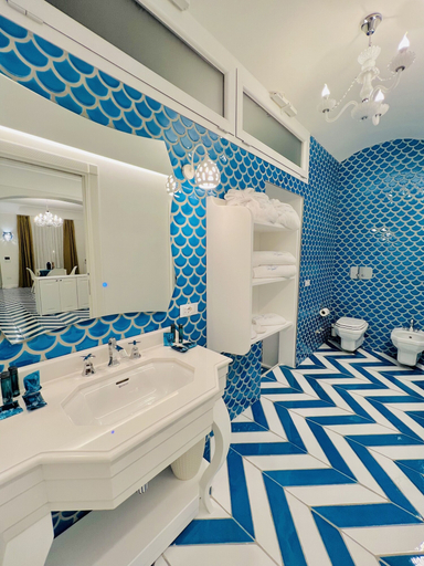 Bathroom 4, Villa Dei Principi Luxury Suites, Salerno