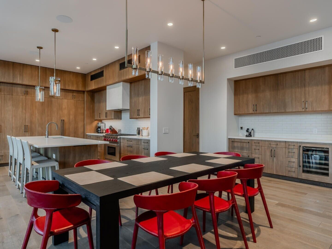 Private kitchen 4, 7 Speedwell Drive 4 Bedroom Home by Moonlight Basin Lodging, Madison