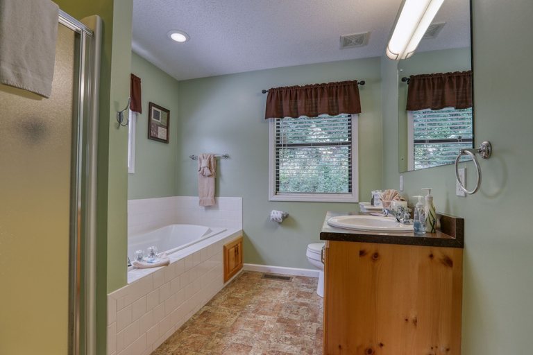Bathroom 3, Moosetrax - 3 Bedrooms, 2 Baths, Sleeps 6 Cabin by RedAwning, Cocke