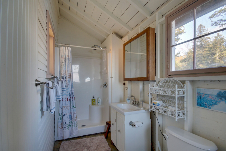 Bathroom 3, Rustic Lake House on Lake Champlain's Barney Point, Chittenden