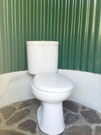 Bathroom 3, Black Lava Hostel Kintamani, Bangli