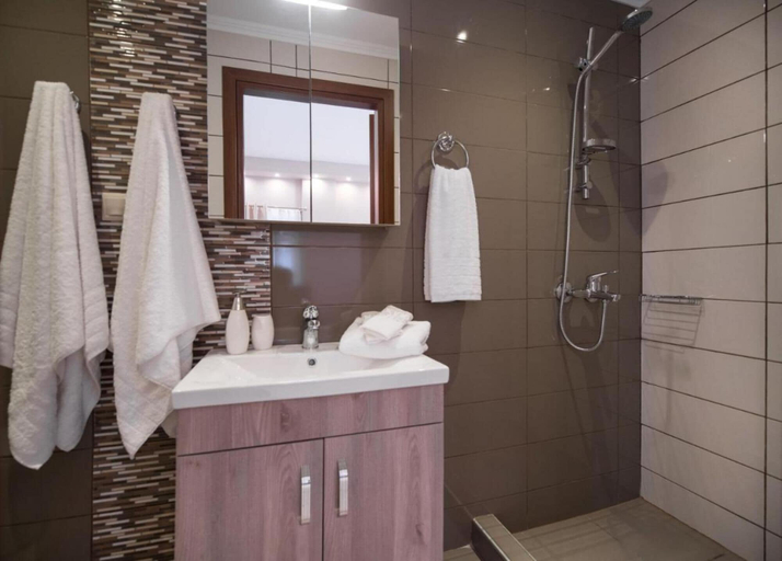 Bathroom 3, NV Seafront Studios AV Properties, Ionian Islands