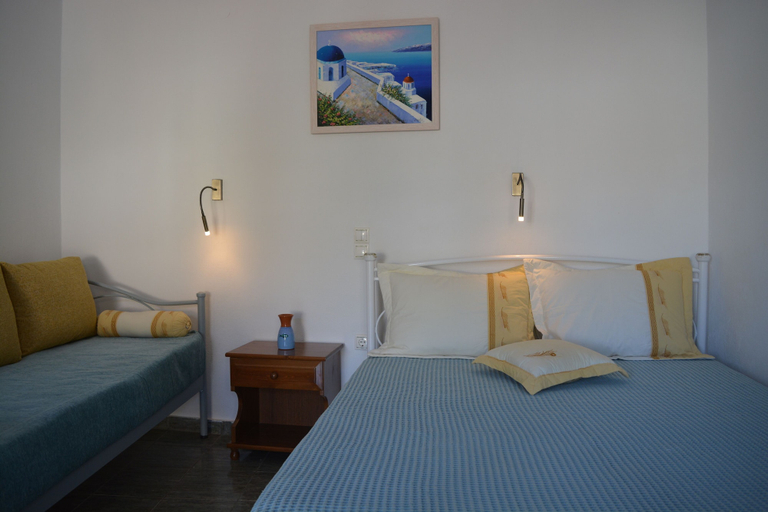 Bedroom 2, Klados Studios & Apartments, South Aegean
