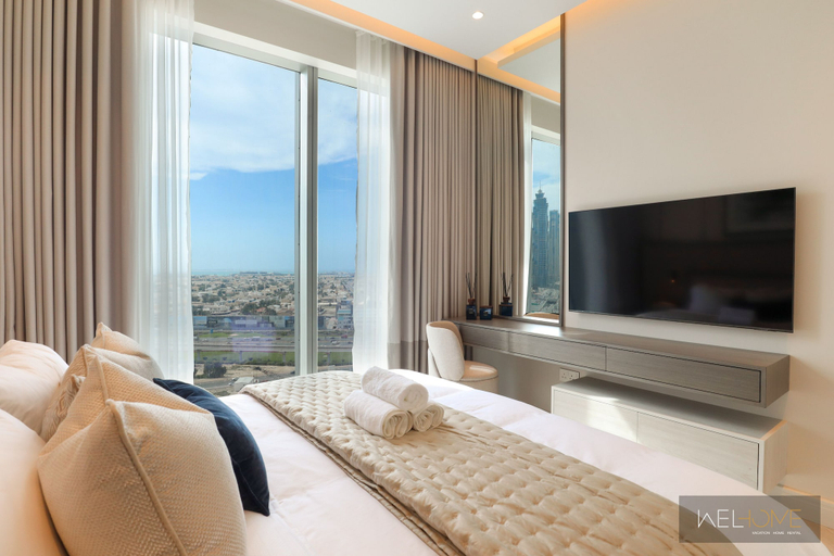 Bedroom 4, WelHome - Luxurious 2BR Apt in Forte T1 Downtown, Dubai