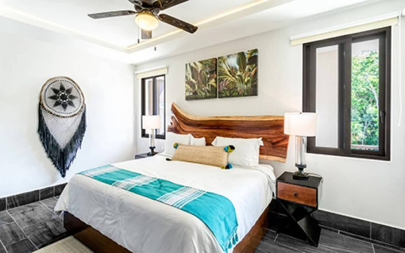 Bedroom 2, Bright Full Furnished 2 Bedrooms Waiting For You, Cozumel