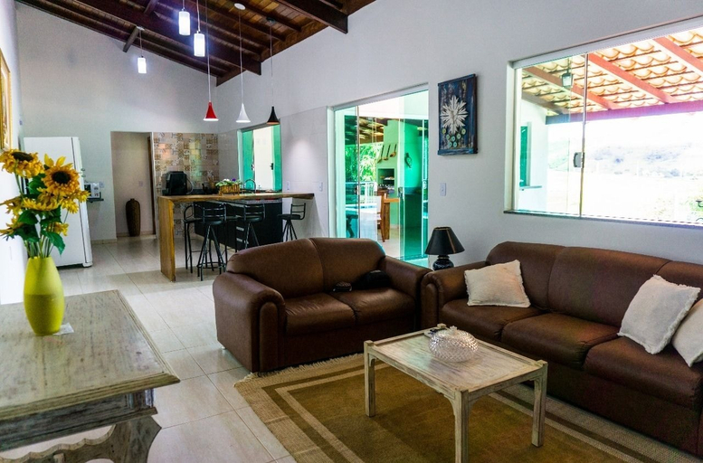 Living room 3, Alecrim do Campo - Casa para 12 pessoas com 3 quartos, Guapé