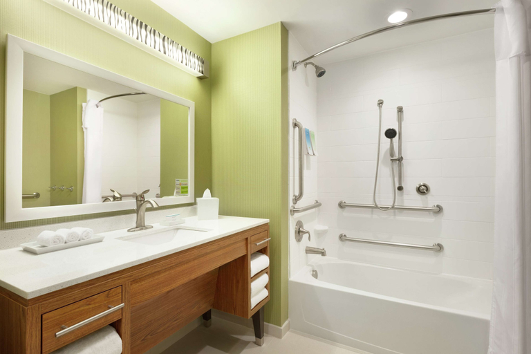 Bathroom 4, Home2 Suites by Hilton Durham Chapel Hill, Durham
