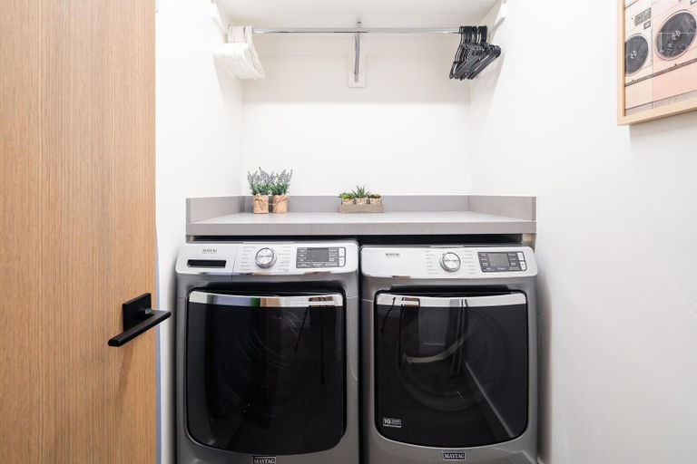 Laundry, 6a Treeline Springs 5 Bedroom Home by Moonlight Basin Lodging, Madison