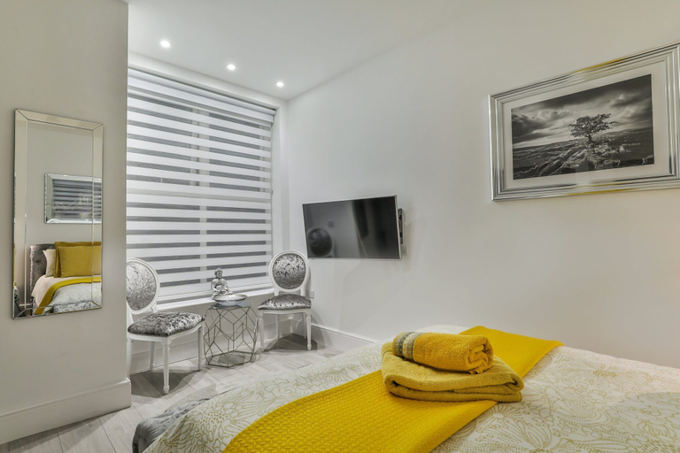 Bedroom 2, 1 Bed Flat - Sleeps 2 - Pets - Parking - Wifi, North Yorkshire