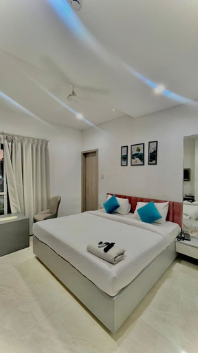 Bedroom 3, Hotel Square One, Indore