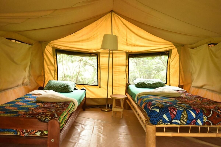 Room 3, Room in B&B - Red Rocks Rwanda - Safari Tent Twin, Musanze