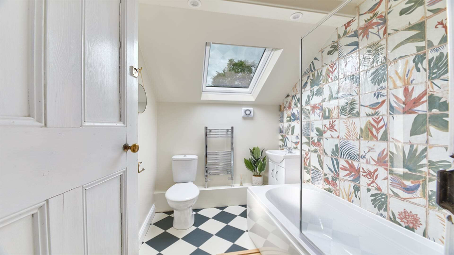 Bathroom, Host Stay Percy Cottage, Northumberland