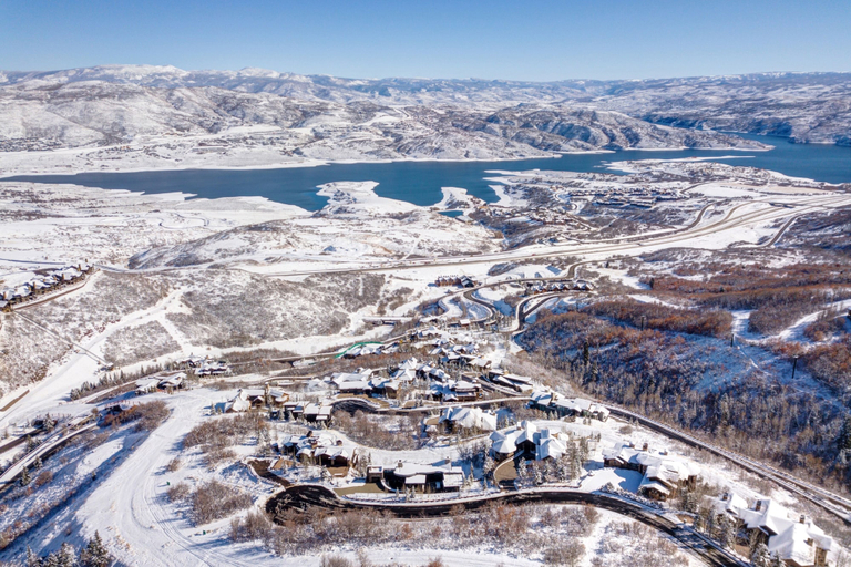 Aerial view 3, Modern Magic At Park City Base Studio Bedroom Condo by RedAwning, Summit