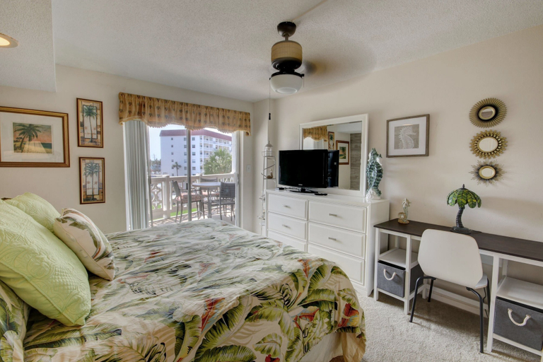 Bedroom, 235 El Matador 1 Bedroom Condo by RedAwning, Okaloosa