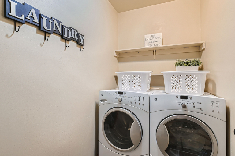 Laundry, Moose Hill Lodge 5 Bedroom Home by RedAwning, Summit