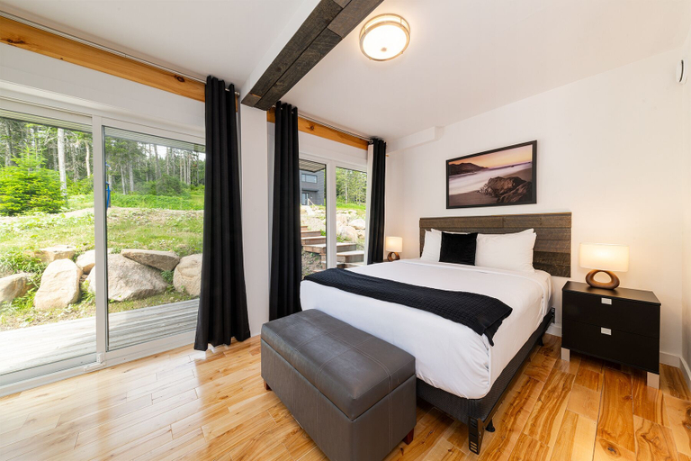 Bedroom 2, Les Chalets Forêt, Charlevoix