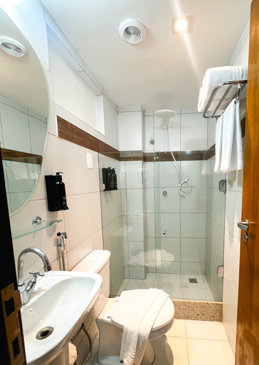 Bathroom 4, Smart Hotel, João Pessoa