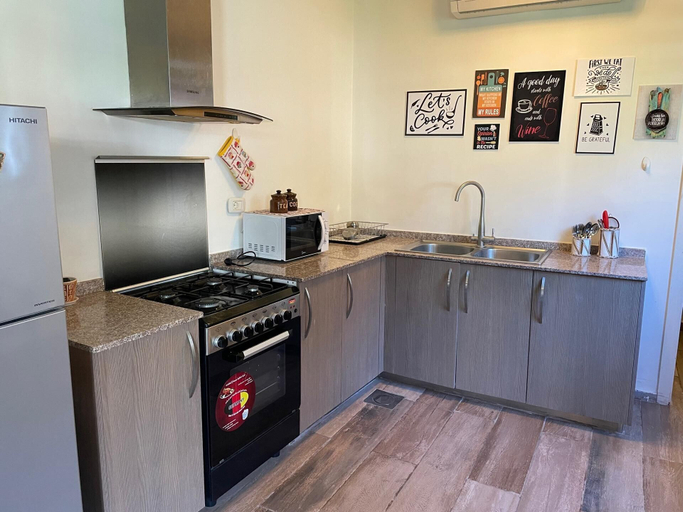 Private kitchen, Seaside Chalet Escape in Batroun, Batroun