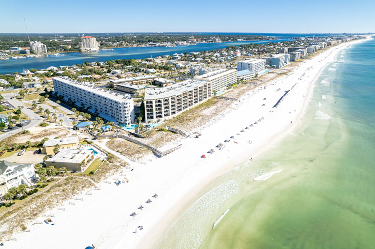 Exterior & Views 2, Seacrest 201A is a Studio w/Kitchenette on the Gulf by RedAwning, Okaloosa