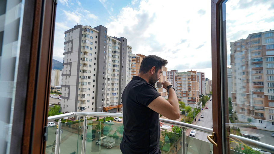 View from room 3, Duman Safir Residence, Melikgazi