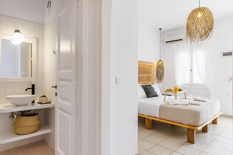 Bedroom 2, Ourania Studios & Apartments, Thessaly