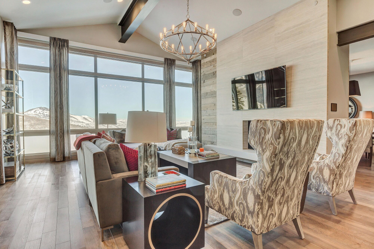 Living area, Three Bedroom Penthouse 3 Apartment Hotel by RedAwning, Summit