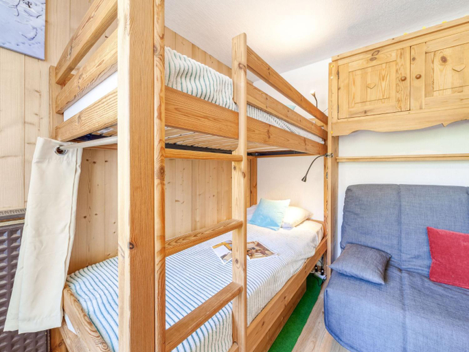 Bedroom 2, Studio Les Grandes Platieres - Val Claret-27 by Interhome, Savoie