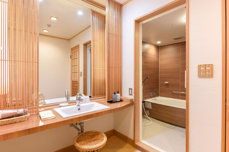 Bathroom 5, Furuya Ryokan, Atami