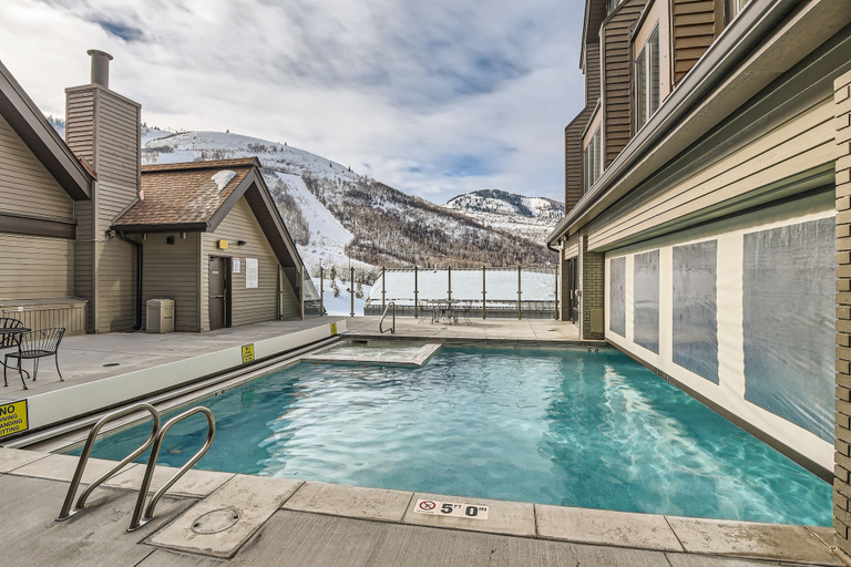 Pool 4, Modern Magic At Park City Base Studio Bedroom Condo by RedAwning, Summit